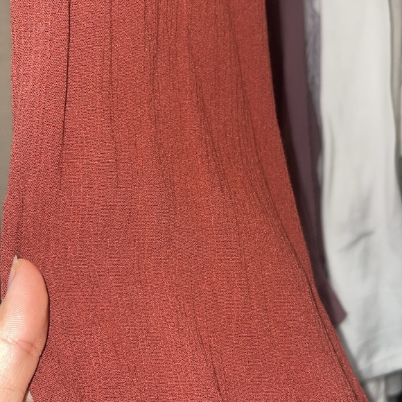 Burgundy LA hearts blouse from pacsun - Picture 2 of 5